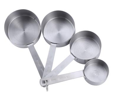 China Sustainable Measuring Tools Baking Tools Stainless Steel Scoop Set Measuring Cup for sale