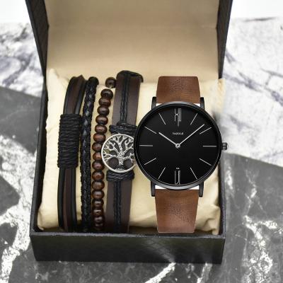 China Wholesale custom watch fashion LOGO Alloy boy bracelet set quartz and non-specific classic jewelry watches for men for sale