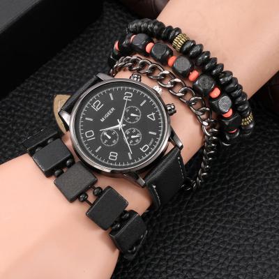 China Not Specified Wholesale Custom Made Quartz Watch Fashion Alloy Top Quality Classic Logo Boy's Watches Set For Men for sale