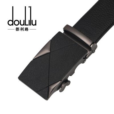 China Classic Cowhide Fashion First Seat Automatic Leather Belts Buckle Leather Belt Men for sale