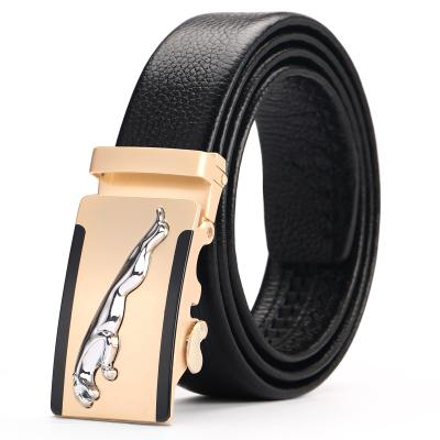 China High Quality Genuine Cowhide Men's Business Gift Genuine Leather Belt Luxury Brand Famous Belts For Men for sale