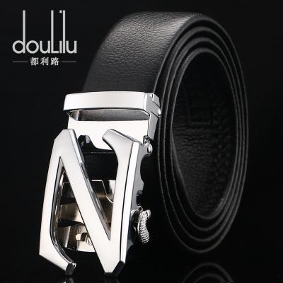 China 2021 Others Microfiber Automatic Buckle Leather Belt Men's Casual Belt for sale