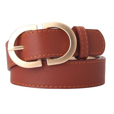 China ALLOY Women's Belt Korean Version Metal Buckle Student Casual Belt for sale