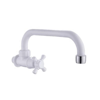 China Pull Out Jet 360 Swivel Pull Down Spout ABS Plastic Tub Sink Faucet In Cold Water for sale