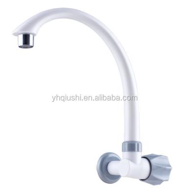 China 2017 Faucets ABS Plastic Long Neck Metered Fit Kitchen Sink Mixer Tap Faucet (E-02) for sale