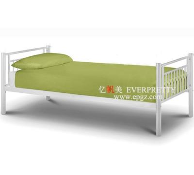 China Modern Staff Strong Dorm Furniture Metal Simple Low Height Metal Bed Frame For Adult for sale