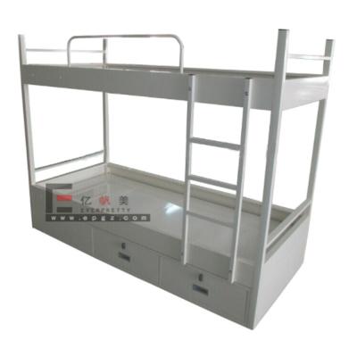 China Strong Wearability Strong Materials Design School Furniture Dormitory Bunk Bed For Soldier for sale