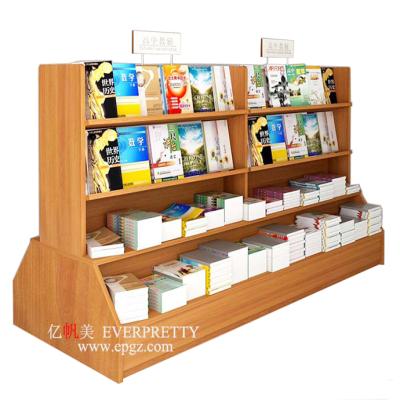 China Modern Design School Library School Furniture Bookcase Bookcases Wooden Shelf for sale