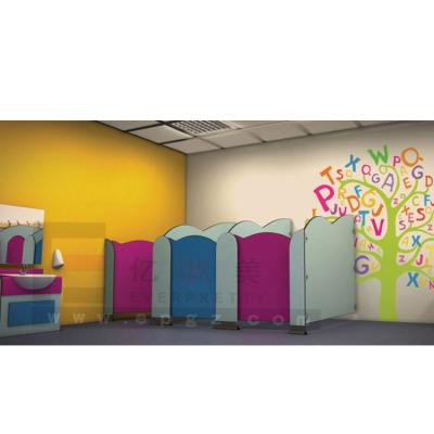 China comfortable & sustainable & Strong Primary School Student Toilet Partition For Children Furniture for sale