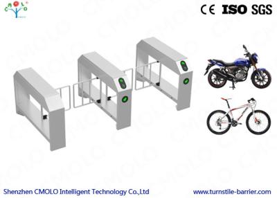 China Automatic Half Height Outdoor Controlled Access Turnstiles For Bicycle for sale