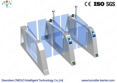 China Torniquetes peatonales de las aduanas de la seguridad con el reconocimiento de cara/la identificación de la huella dactilar en venta