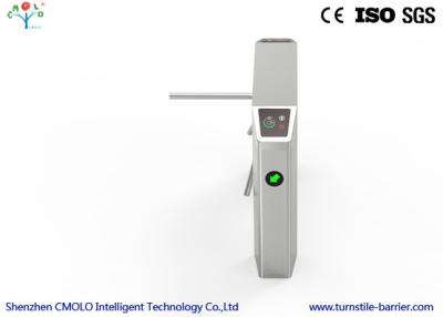 China Waterproof Semi - Auto Tripod Turnstile Gate With 20 ~ 35 People / Min  Pass Rate for sale