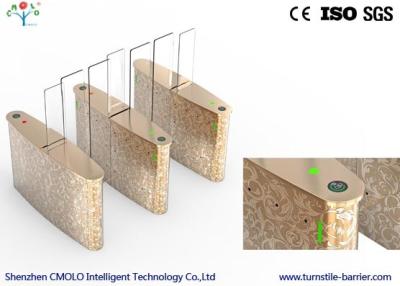 China Puertas de seguridad de la entrada del paso del codificador para el BI - dirección, 30 ~ 45 personas/minuto en venta