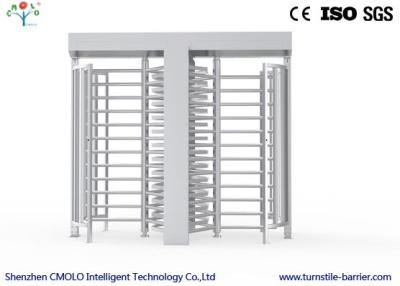 China Semi Automatic Entrance Turnstiles Full High Turnstile For Industries & Military for sale