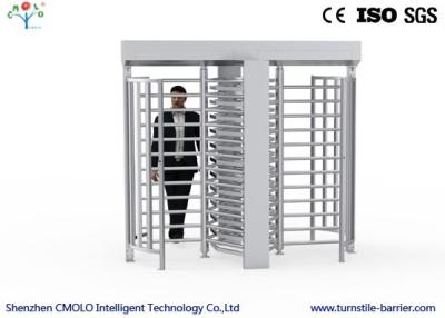 China Pedestrian Access Control Revolving Turnstile Security Gates , Automatic RFID Systems Turnstiles for sale