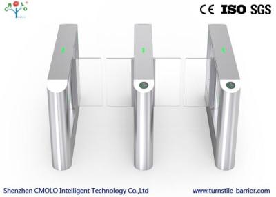 China 2 Way Auto Swing Speed Gate Turnstile Half Height Turnstile With RS485 / RS232 Interface​ for sale