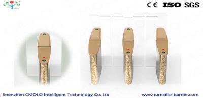 China Biometric Optical Pedestrian Turnstile Gate , Full Height Automatic Turnstiles for sale