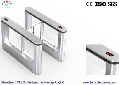 China Infrared Sensor Speed Gate Turnstile Pedestrian Crowd Control Swing Flap Gate ​​ for sale