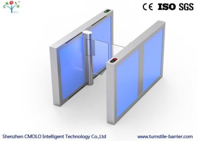 China Barcode-Leser-Schwingen-Sperren-Drehkreuz-Geschwindigkeits-Tor mit Fahrkartensystem zu verkaufen