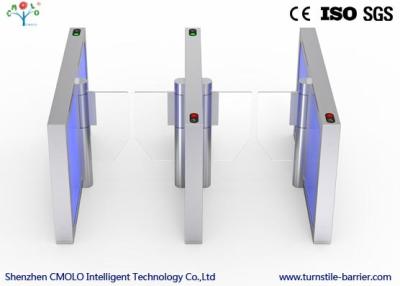 China Organic Glass Speed Gate Turnstile Swing Gate Barrier With Multi Passing Modes for sale