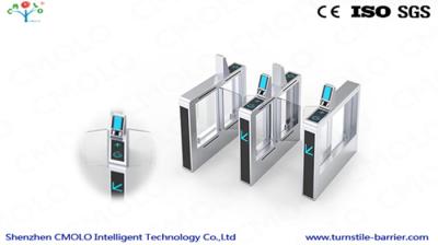 China SS304 Self - Check Biometric Turnstile Facial Recognition / Fingerprint Access Control System for sale