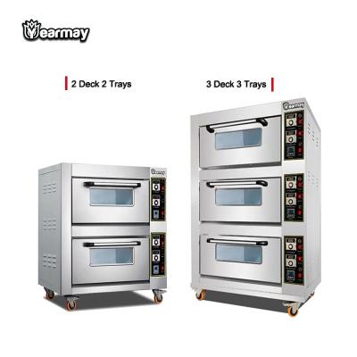 China Electric Professional Baking Oven Prices Commercial Industrial Bakery Oven Prices Bread Machine Shop Equipment Bread Forno Platform for sale