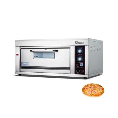 China Professional Hotels Pizza Maker Oven Pastry Shop One Drawer Gas Pizza Oven for sale