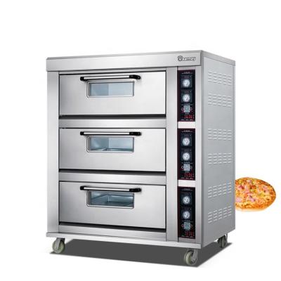 China Hotel Kitchen Equipment Electric Industrial Oven Pizza Maker Baking Oven for sale