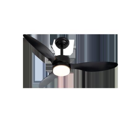 China 52 inch modern remote control pure copper motor shape ceiling fan with light for sale