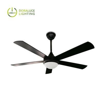 China China factory new arrival 52inch modern remote control ceiling fan with light indoor decorative ceiling fans for sale