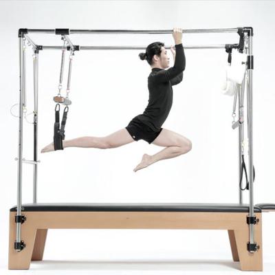 China Wooden Stainless Steel Yoga Pilates Cadillac Reformer Trapeze INIKO-006 for sale