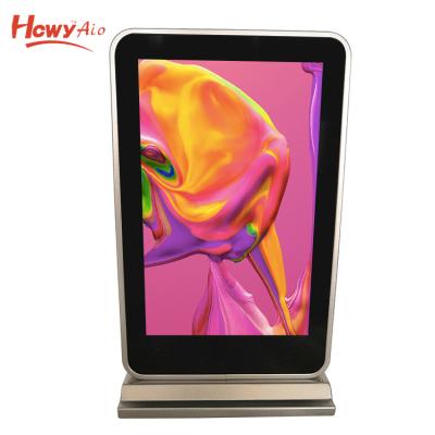 China Indoor Table Advertising LCD Player 7inch Android Tablet Display With Wifi BT USB Port Remote Control for sale