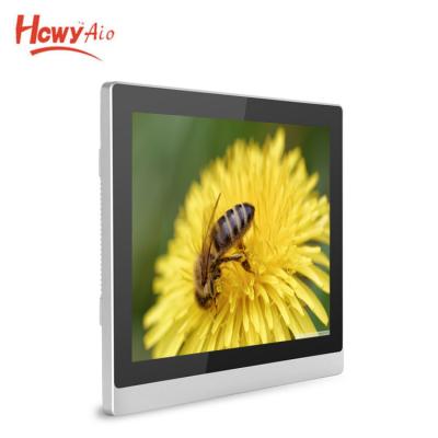 China Wifi 8 Inch Android Panel Industrial PC Aluminum Case IP65 Waterproof Android Touch Screen Monitor for sale