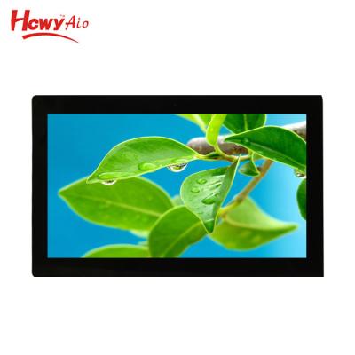 China Wall Mount 14 inch Android Tablet Touch Screen Advertising Kiosk with 2G RAM RK3288 Wifi LAN Port 14