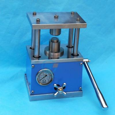 China Manual Crimping machine for coin cell battery TCH-MSK-110 for sale