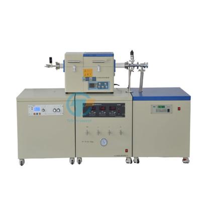 China laboraory mini PECVD system with mini tube furnace for film depostion for sale