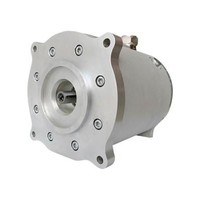 China Brushless 4 Pole 5.5KW 21000RPM PMSM Electric Motor With Controller for sale