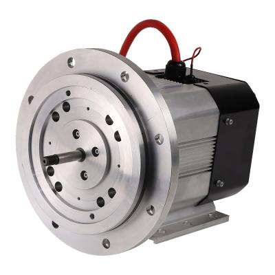 China Air Cooled 380VAC 7.5kw 24000rpm High Speed Synchronous Permanent magnet Motor for sale