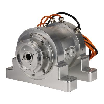 China Water Cooled 380VAC 18kw 75000rpm High Speed Synchronous Permanent magnet Motor for sale