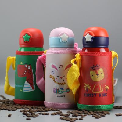 China Wholesale 304 stainless steel viable kindergarten with anti-falling portable children's heat preservation cup for sale