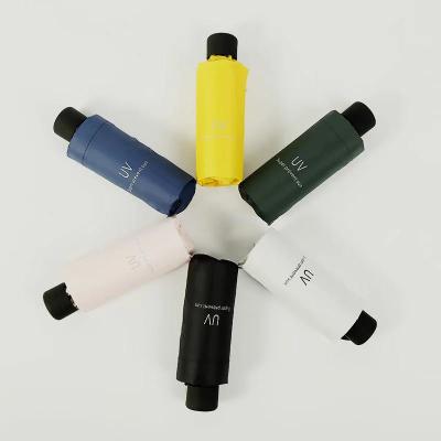 China Sunny MINI 5 Folding Anti UV Light Pocket Umbrella for sale