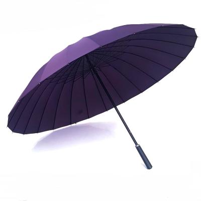 China Super Wind-resistant Gift .promotional Rod Umbrella 24k Straight Umbrella Can Be Customized For Logo Advertising Umbrella Wholesale for sale