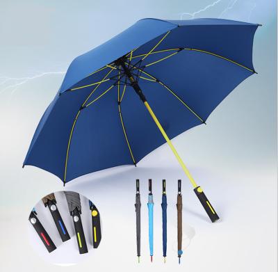 China Rainy Supply Custom 8 Color Umbrella Bone Golf Advertising Umbrella Full Automatic Business Rain Golf Umbrella for sale