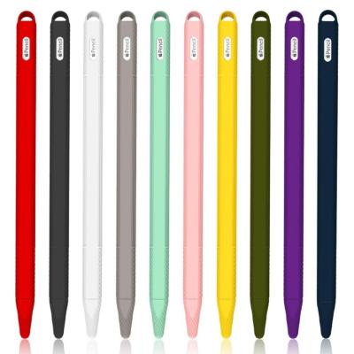 China Hot Selling Amazon Shockproof Ultra Thin Silicone Sleeve Protective Case With Seed Cover For Apple Pencil 2nd Gen for sale