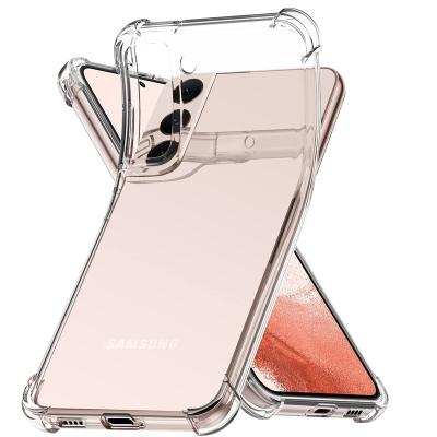 China Hot Selling Shockproof 1.5mm Crystal Clear Phone Case Shockproof Cover from Amazon for Samsung Galaxy S22 ultra 5G for sale