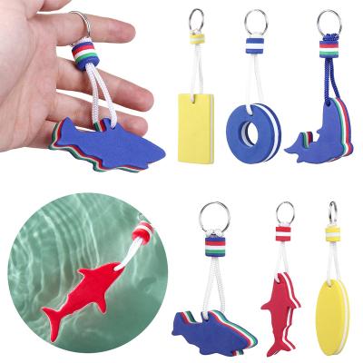 China Soft Foam Eva Boat Floating Keychain Keyring from Personalized Custom Logo High Quality Summer Fish from manufacturer for sale