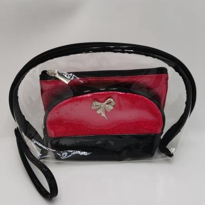 China fashion & Women Limited Time Goods Multi-sizes Bag PU Cosmetic Makeup Bag Set for sale