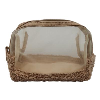 China fashion & Women Limited Time Discount Fashionable Mesh Cosmetic Bag Clear Cosmetic Bag for sale