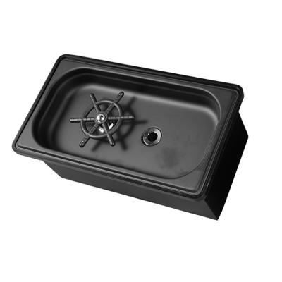 China Viable Hot Sale Black Metal Glass Rinser Kitchen Sinks Faucet Glass Rinser for sale