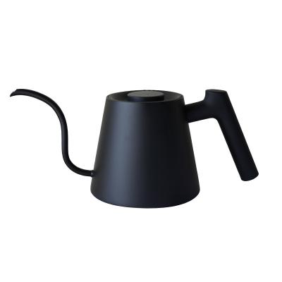 China Viable Pour Over Stainless Steel Coffee Kettle Gooseneck Pour Over Steel Coffee Kettle for sale